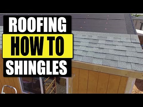How to Properly Install Architectural Roofing Shingles MADE EASY!