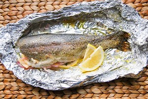 Easy Oven Baked Trout