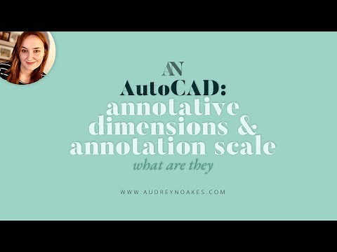What is ANNOTATION SCALE and how to use ANNOTATIVE DIMENSIONS in AUTOCAD