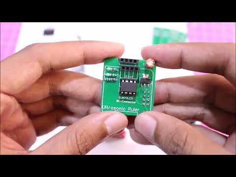 How to Build a Portable Ultrasonic Digital Ruler using ATtiny85 and Ultrasonic Sensor