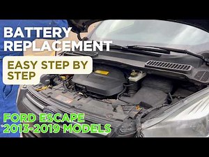 How to Replace the Battery on Ford Escape (2013–2019) – Step by Step Tutorial