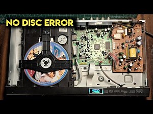 I Fixed the "No Disc" Error on My 20-Year-Old DVD Player