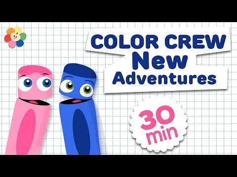 Learning Colors for Kids | Color Adventures and Color Songs | Color Crew Compilation | BabyFirst