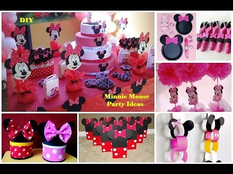DIY Minnie Mouse Party Ideas / 30 Ideas para fiesta de Minnie Mouse