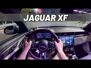 2021 Jaguar XF | POV Night Drive