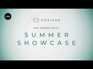 CDK Modern Retail Summer Showcase Webinar | One Connected Journey, Endless Possibilities
