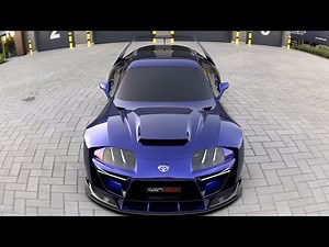 NEW Toyota Supra Mk4 / Brutal and Attractive