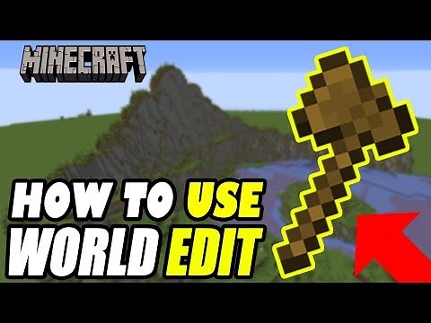 Minecraft How To Use World Edit Commands (Building Basics Tutorial)