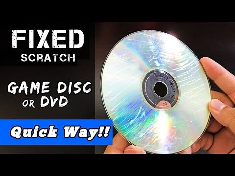 How to FIX a Scratched Disc /3 Ways/ [WORKS in 2021]