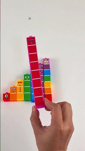 Numberblocks Mathlink Cubes 1-10 Counting Custom Kit