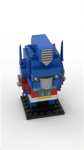 LEGO Optimus Prime - 40803 - #brickheadz #transformers #virtualspeedbuild