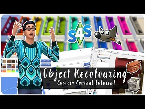 Object Recolours | The Sims 4 Tutorial (Colours & Patterns)