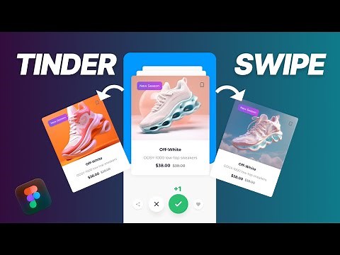 How to Create a Swipe Left and Right Card Animation like Tinder in Figma