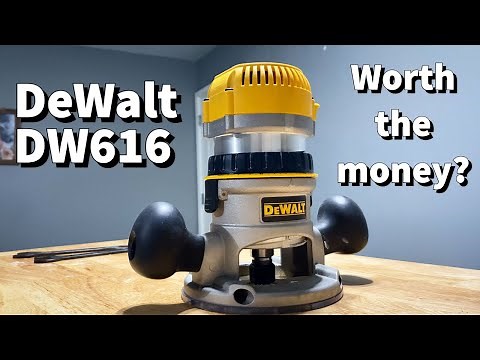 DeWalt DW616 Wood Router Review, Overview, and Features!