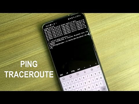 CMD: PING , TRACEROUTE from your Phone