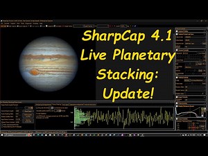 Live Planetary Stacking in SharpCap 4.1 Update - 12-4-2023