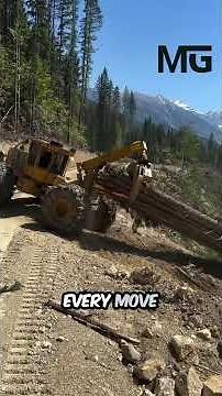 Inside Extreme Logging: How Machines Tame Steep Hillsides