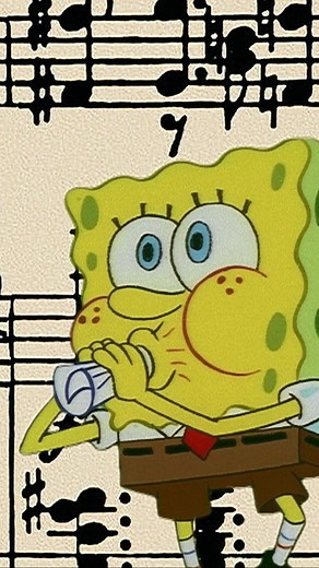 Squidward Playing Clarinet Duet with Spongebob | Music Fun