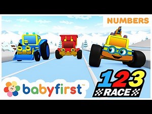 123 Race - New Show! | Learn numbers & Counting for kids | Counting Seals - 1 to 10 | BabyFirst TV