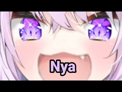 Okayu using Korone's song to calm down