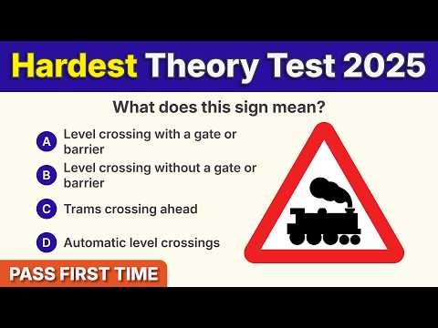 HARDEST DVSA Style Theory Questions (Must Watch!) - PASS FIRST TIME