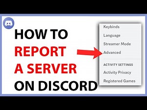 How to Report a Server on Discord