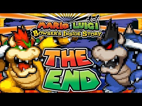 Mario and Luigi: Bowser's Inside Story - FINALE: BOWSER VS DARK BOWSER!