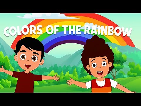 Colors of the Rainbow Song for Kids | Learn Rainbow Colors | Educational Children’s Music