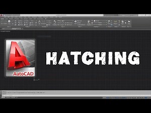 AutoCAD - Hatching (In Depth)