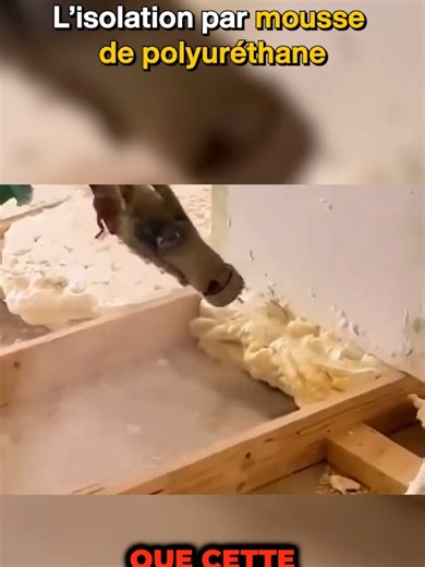 L'isolation par mousse de polyuréthane