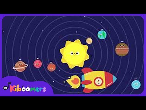 The Planets Song - The Kiboomers Preschool Songs & Nursery Rhymes About The Solar System