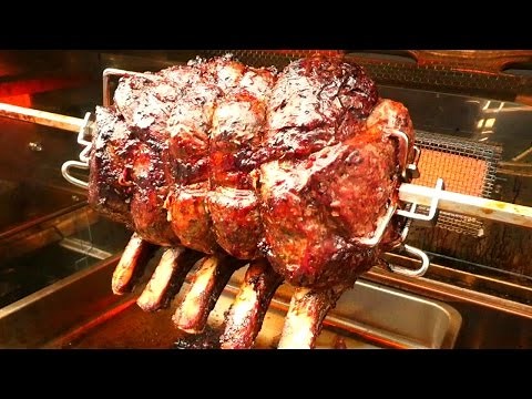 PRIME RIB ROAST - How To Roast a Prime Rib on the Rotisserie