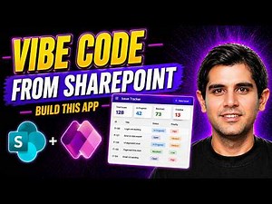 Power Apps Vibe + SharePoint Lists: Build a React App in Minutes 🤯
