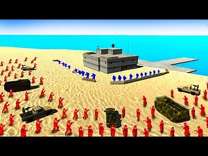 Epic PORT FORTRESS SIEGE in Ravenfield (Rebels vs Peacekeepers)