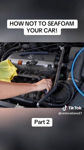 How Not to Seafoam Your Car: Avoid Common Mistakes