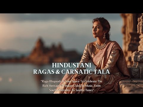 Hindustani Ragas & Carnatic Tala | Indian Classical Music Journey to Serenity
