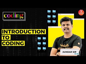 Introduction To Coding | Coding For Kids | Vedantu Class 6 - 8 | Young Wonders | Sundar Sir