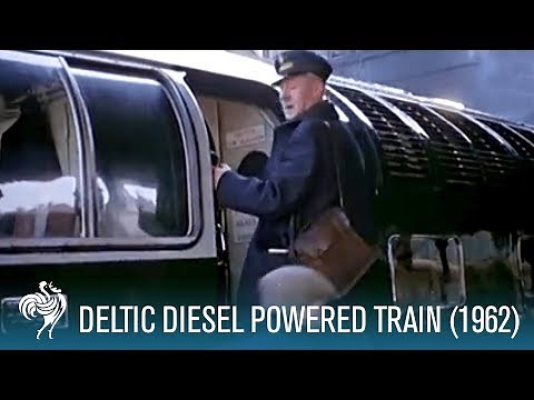 Deltic Diesel Powered Train (1962) | British Pathé