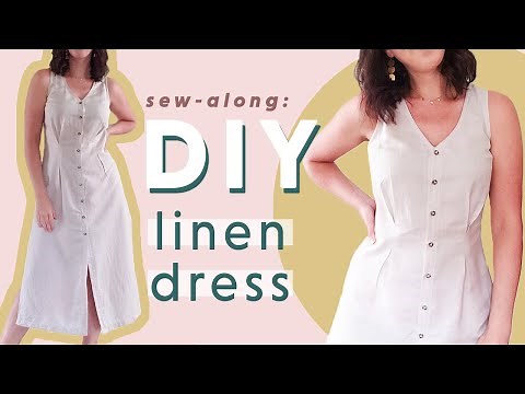 DIY - How to Sew a Linen Dress