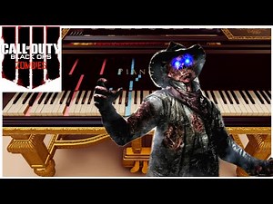 Call of Duty Black Ops: Zombies Theme - Piano Tutorial ( NEW Synthesia ) | EASY
