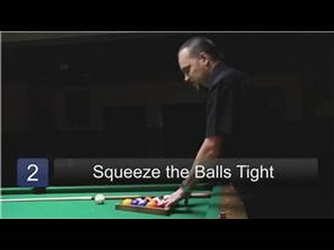 Billiards Lessons : How to Rack Pool Balls
