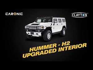 HUMMER H2 UPGRADED INTERIOR