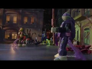 TMNT Throw n' Battle Figure Commercial