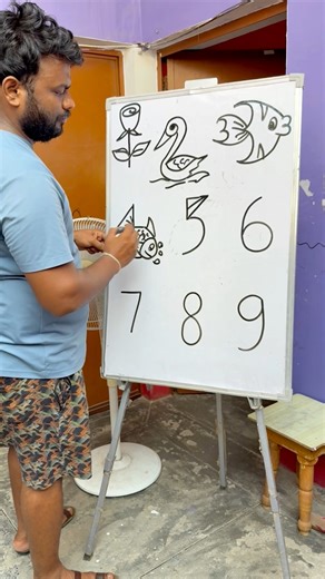 40K views · 190 reactions | New Fantastic Number Drawing Challenge With 1 to 9 Number for beginners | AP Drawing | Facebook