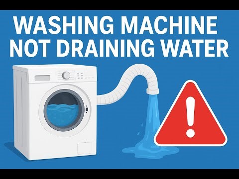 “Washing Machine Not Draining Water – Full Fix Guide”
