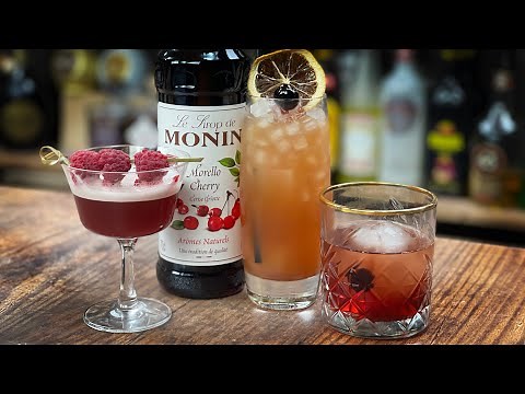 3 DELICIOUS CHERRY COCKTAILS! It's the flavour you all asked for...