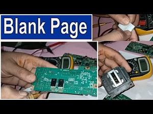 Epson Printers Blank Page problem 100% Solution, No Color Epson printers, White pages in epson