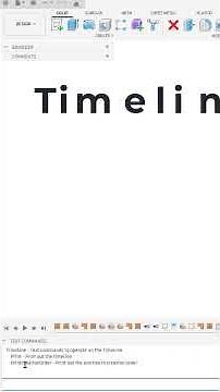 How Many Features In The Timeline? #fusion360 #fusion #api