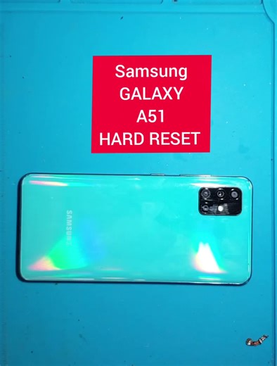 Samsung Galaxy A51 Hard Reset Tutorial