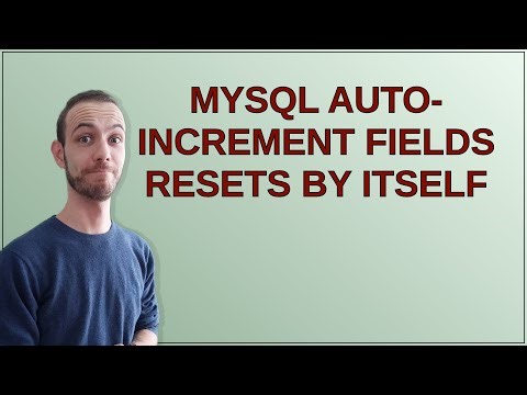 MySQL Auto-increment fields resets by itself
